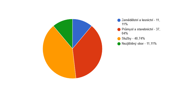 Struktura podnikatelských subjektů podle odvětví v obci Blazice v roce 2013